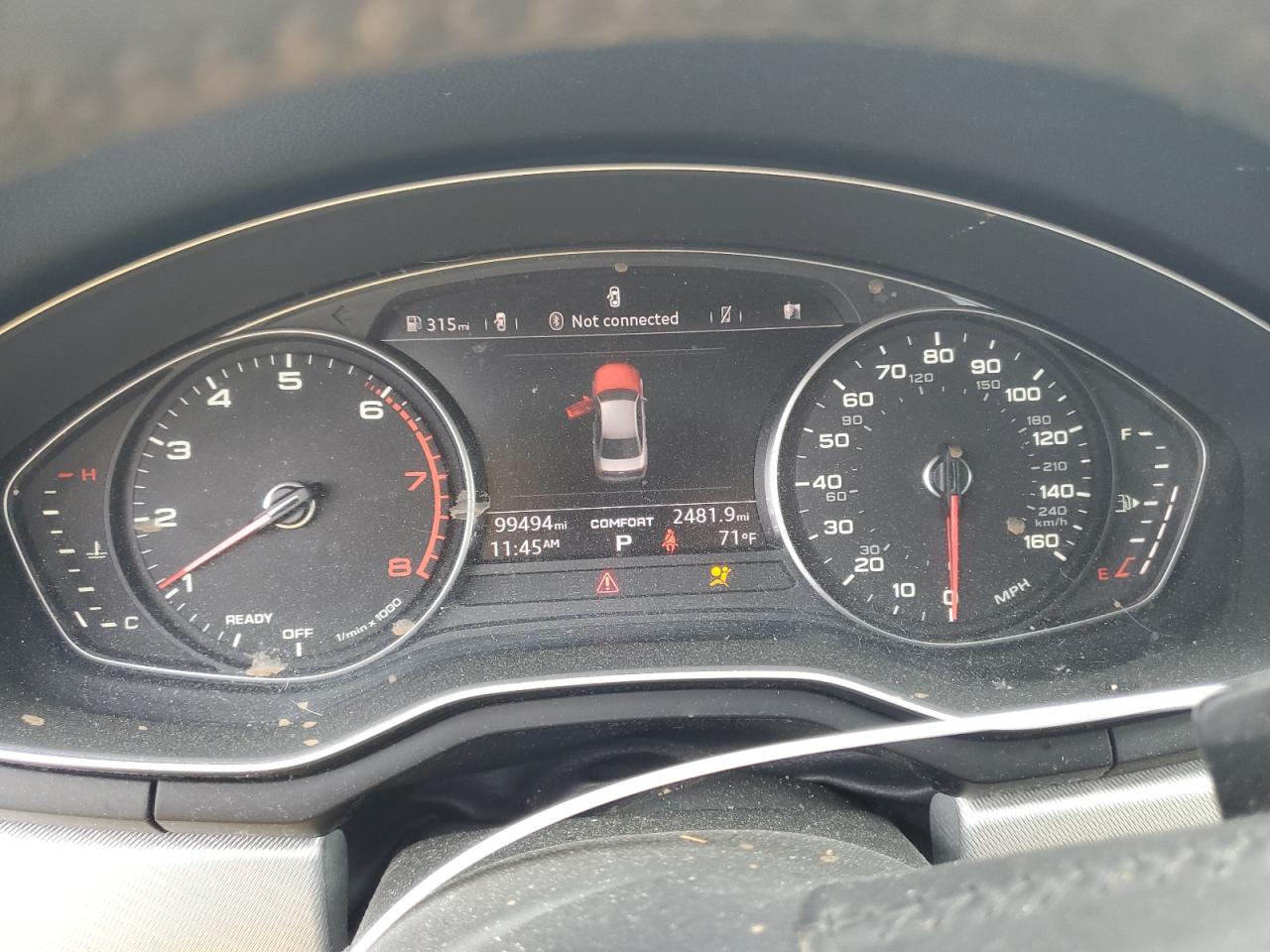 WAUANAF49HN007403 2017 Audi A4 Premium