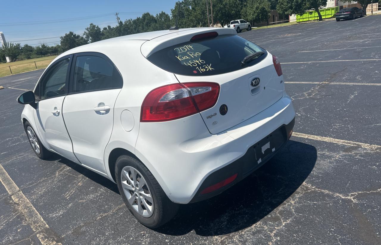 2014 Kia Rio Lx vin: KNADM5A34E6324565