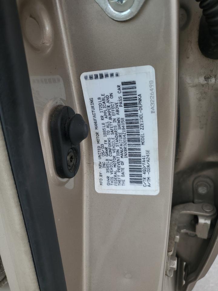 1NXBR32E64Z194858 2004 Toyota Corolla Ce