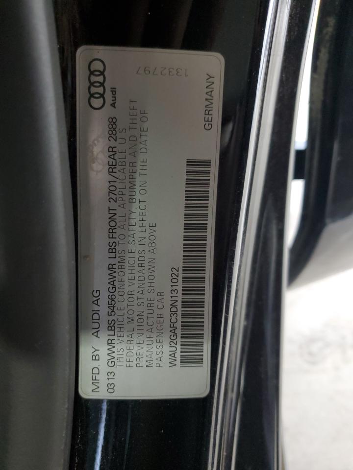 WAU2GAFC3DN131022 2013 Audi A7 Prestige