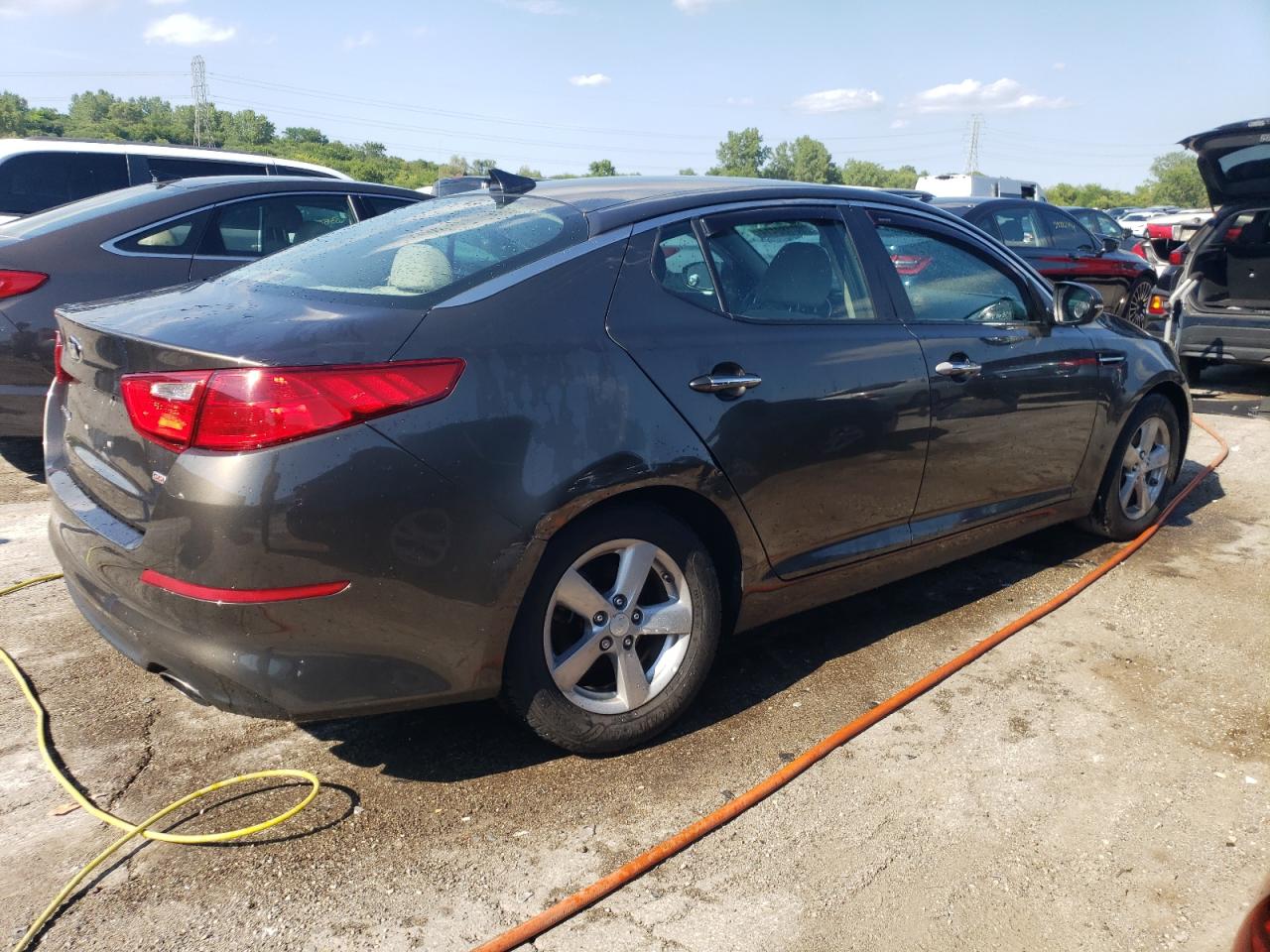 2014 Kia Optima Lx vin: 5XXGM4A76EG283533