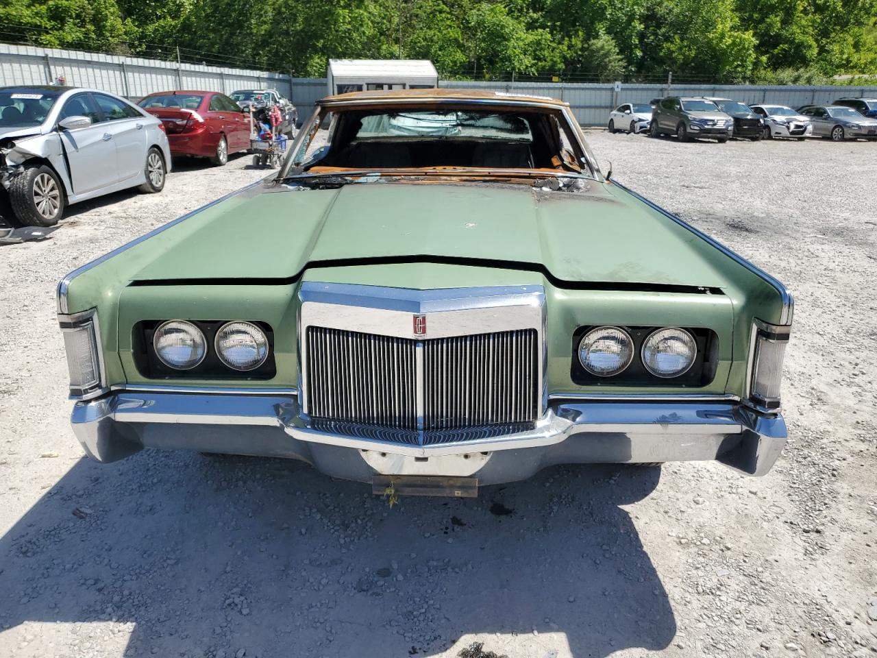 1Y89A821436 1971 Lincoln Continentl