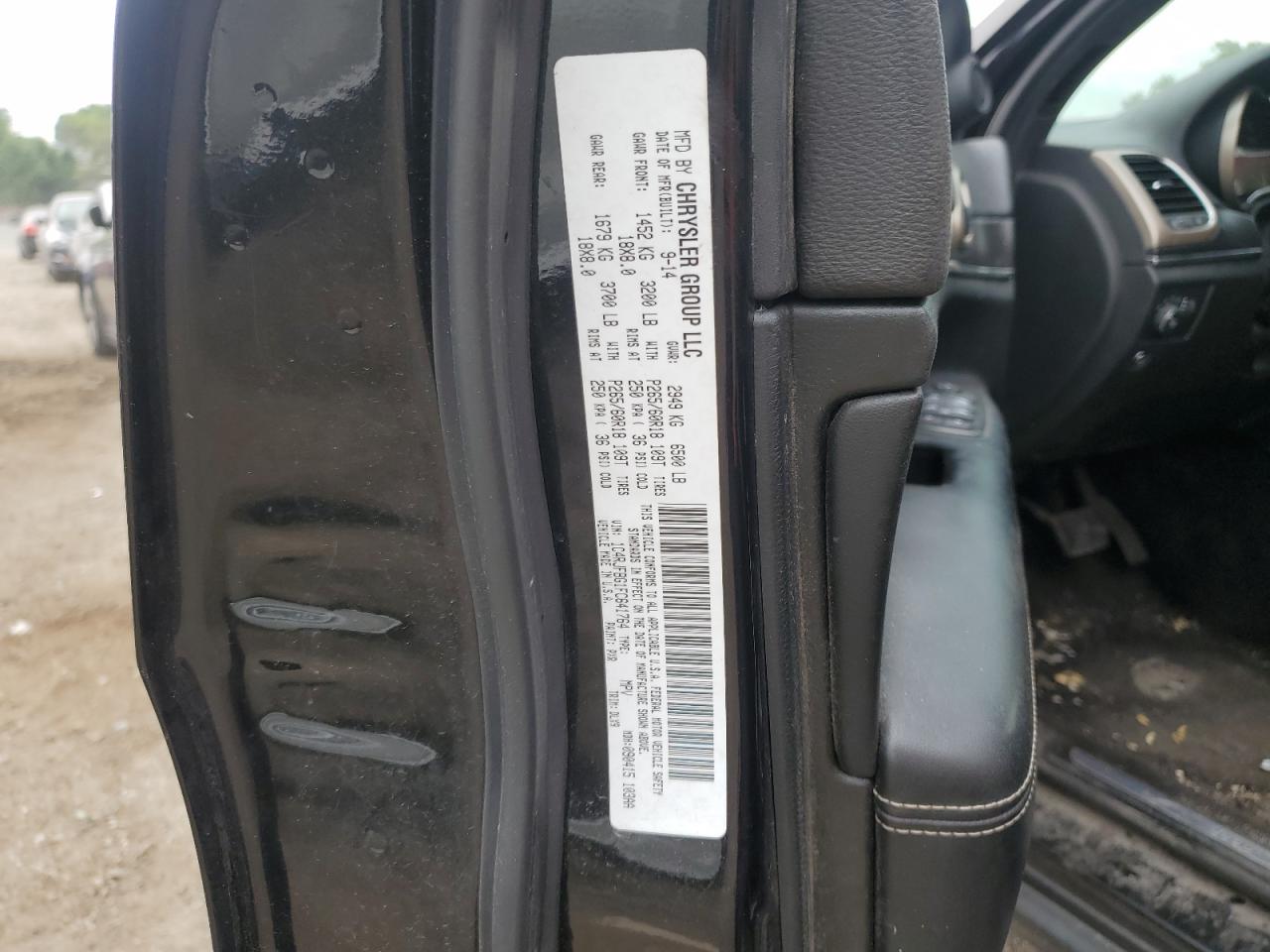 1C4RJFBG1FC641764 2015 Jeep Grand Cherokee Limited