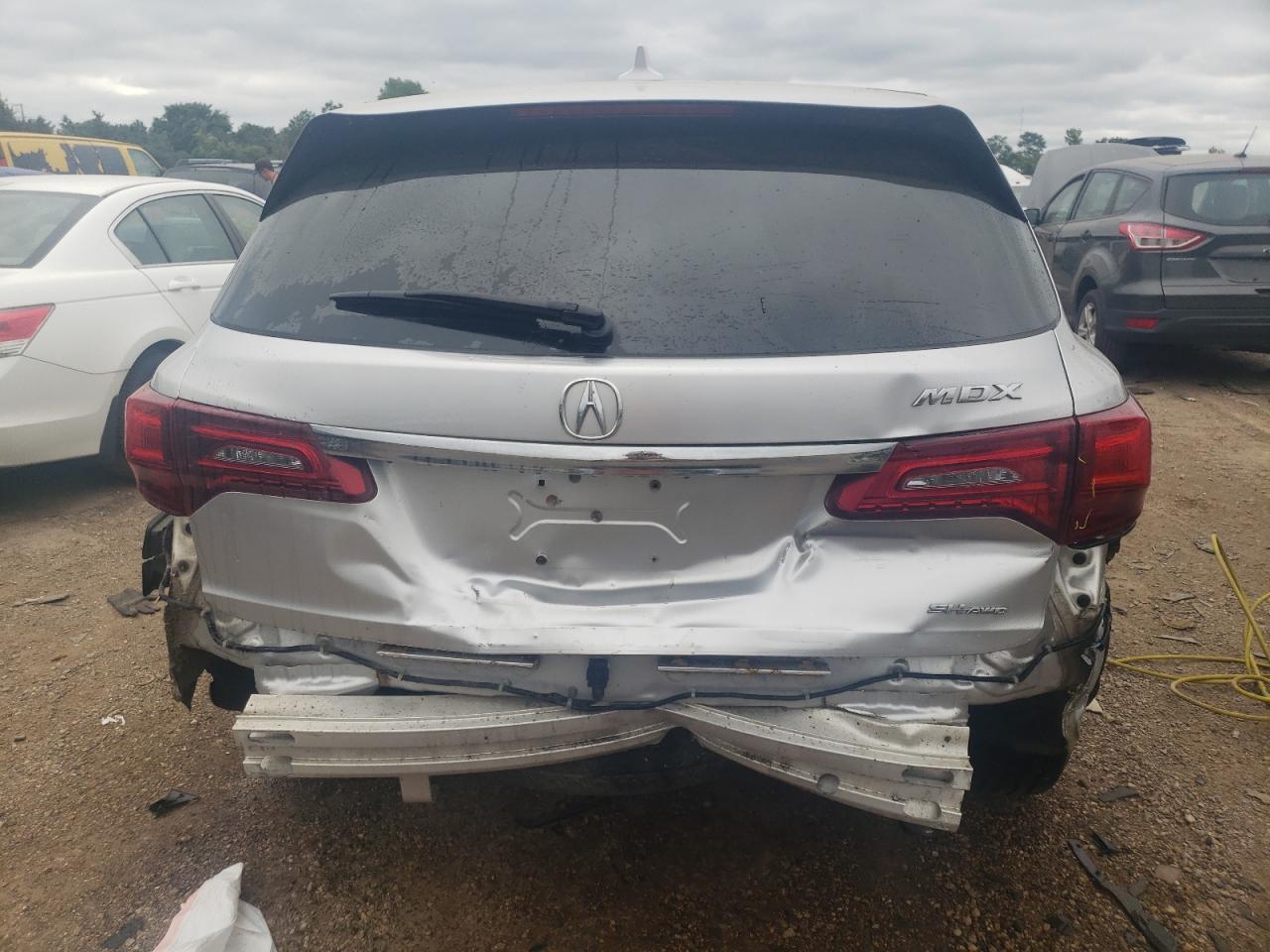 5FRYD4H48EB007999 2014 Acura Mdx Technology