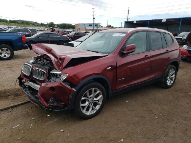 2012 BMW X3 xDrive35I VIN: 5UXWX7C5XCL975225 Lot: 57112944