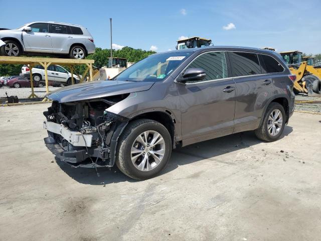 VIN 5TDJKRFH6ES006793 2014 Toyota Highlander, Xle no.1