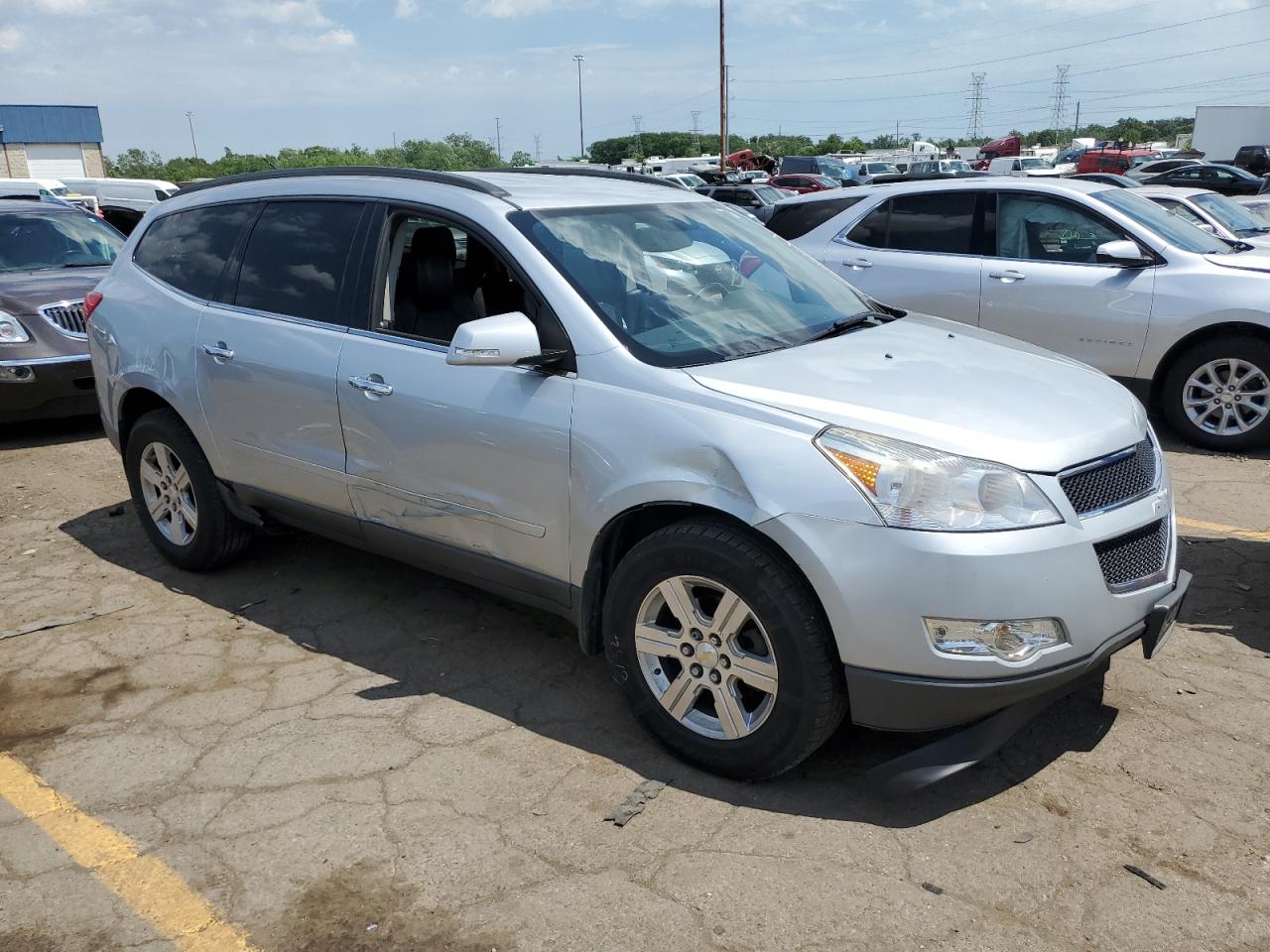 1GNKRJED0CJ223208 2012 Chevrolet Traverse Lt