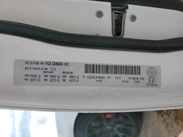 2015 Dodge Charger Srt 392 VIN: 2C3CDXEJ4FH805911 Lot: 59895914