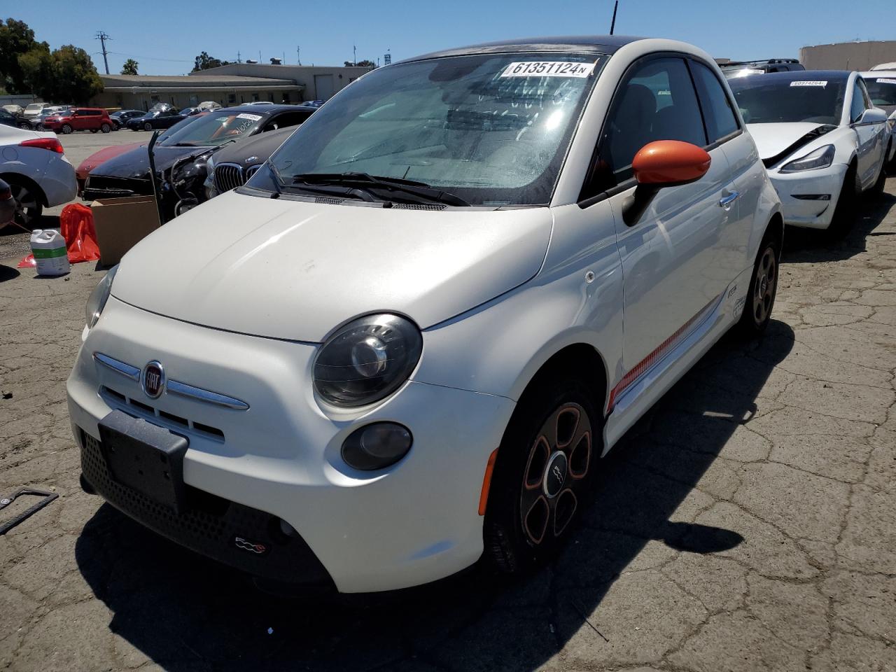 2013 Fiat 500 Electric vin: 3C3CFFGEXDT745965