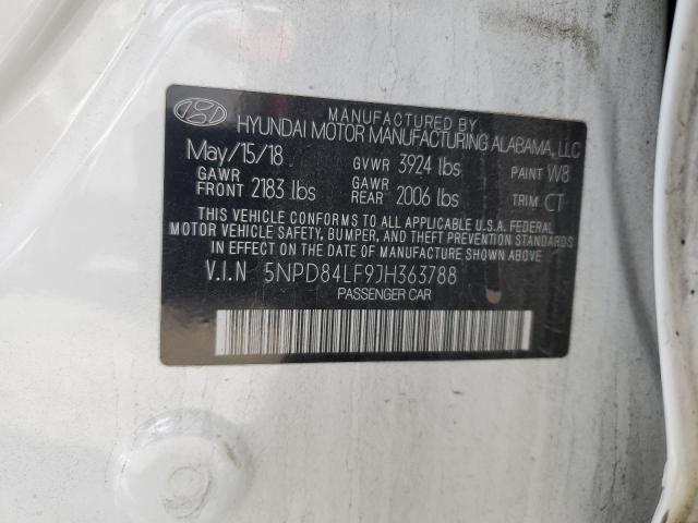 2018 HYUNDAI ELANTRA SE - 5NPD84LF9JH363788