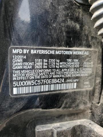 VIN 5UXXW5C57F0E88424 2015 BMW X4 no.12