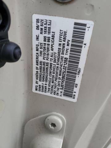 2005 Honda Element Ex VIN: 5J6YH28625L021268 Lot: 57452014