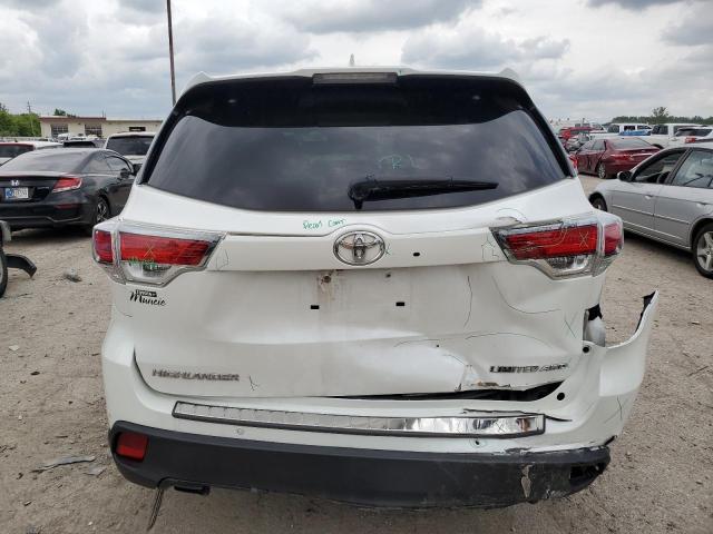 2015 Toyota Highlander Limited VIN: 5TDDKRFH3FS126386 Lot: 57441514
