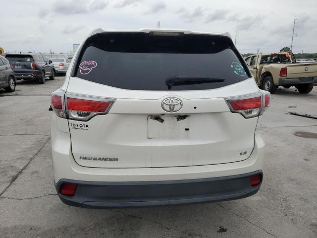 2016 Toyota Highlander Le VIN: 5TDZKRFH7GS155705 Lot: 59649334