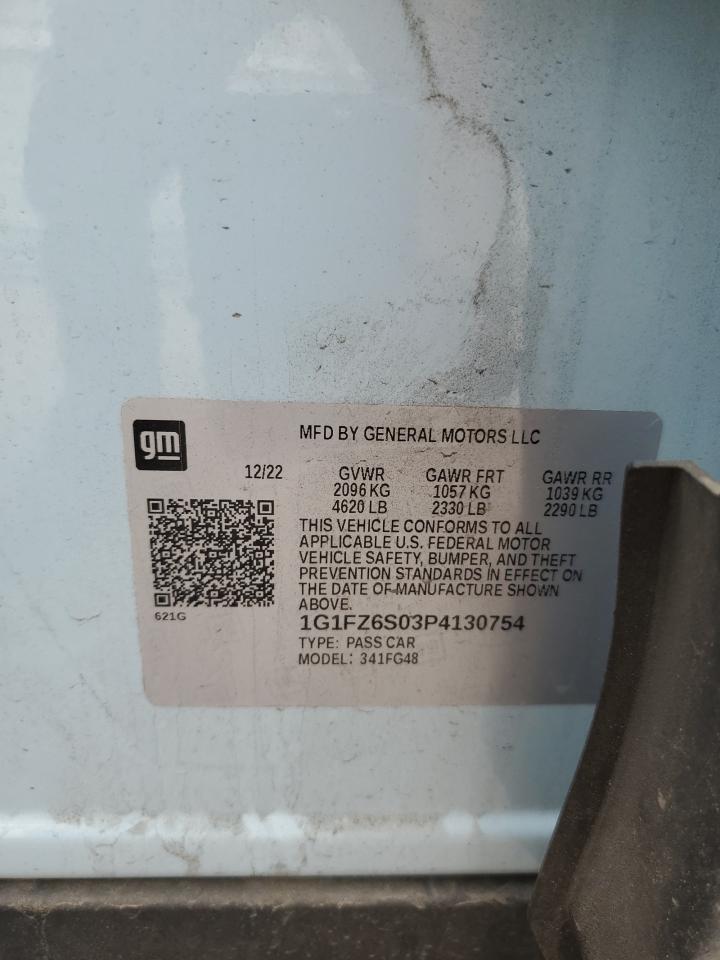 1G1FZ6S03P4130754 2023 Chevrolet Bolt Euv Premier