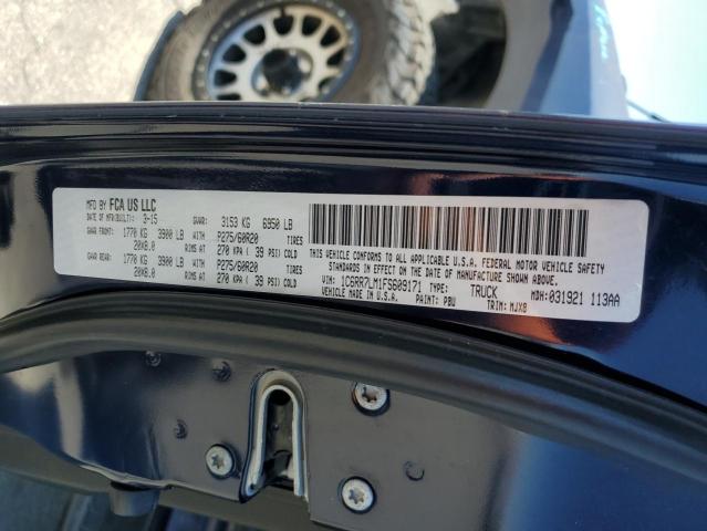 2015 Ram 1500 Slt VIN: 1C6RR7LM1FS609171 Lot: 58449764