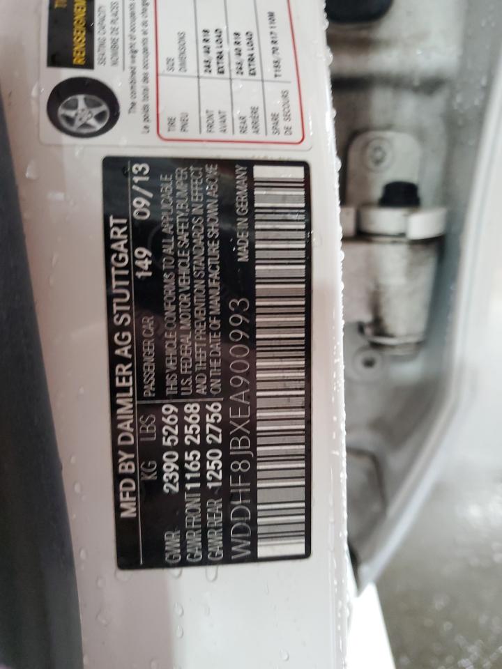 WDDHF8JBXEA900993 2014 Mercedes-Benz E 350 4Matic