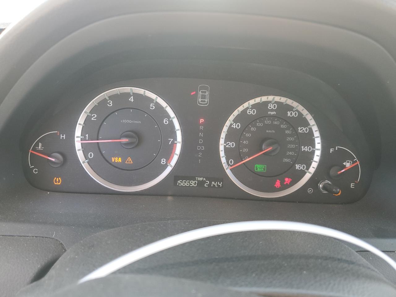 1HGCP26869A109055 2009 Honda Accord Exl