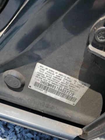 2005 Honda Accord Ex VIN: 1HGCM66515A037178 Lot: 58789984