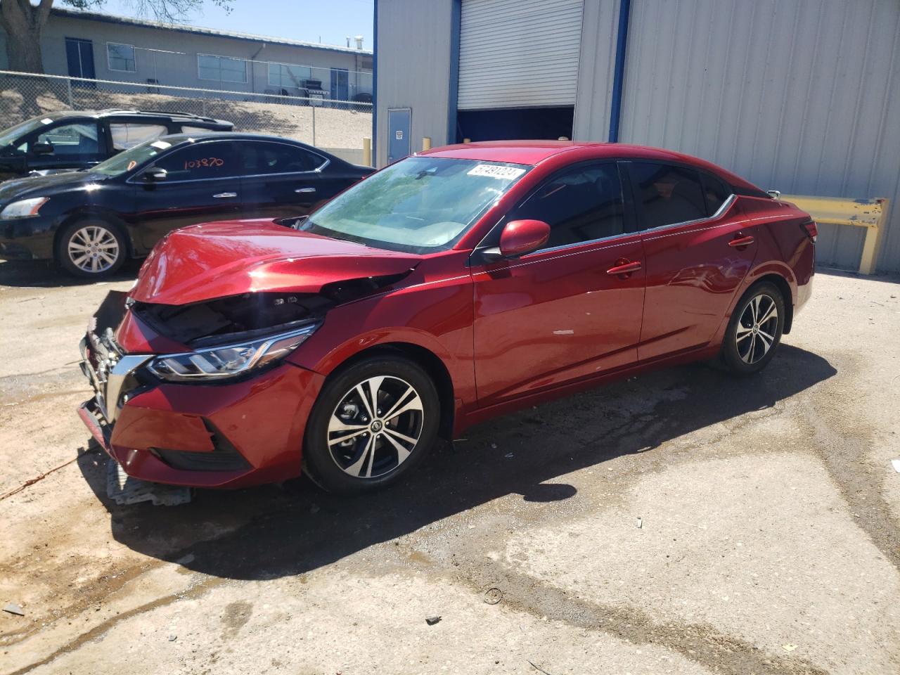 2022 Nissan Sentra Sv vin: 3N1AB8CV5NY291244