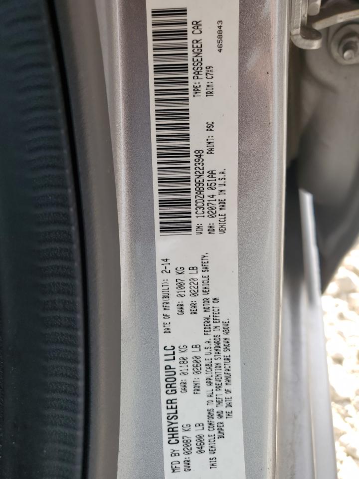 1C3CDZAB9EN223948 2014 Dodge Avenger Se