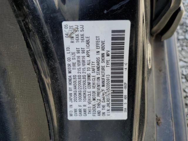 2005 Honda Cr-V Ex VIN: JHLRD78885C050913 Lot: 59888604