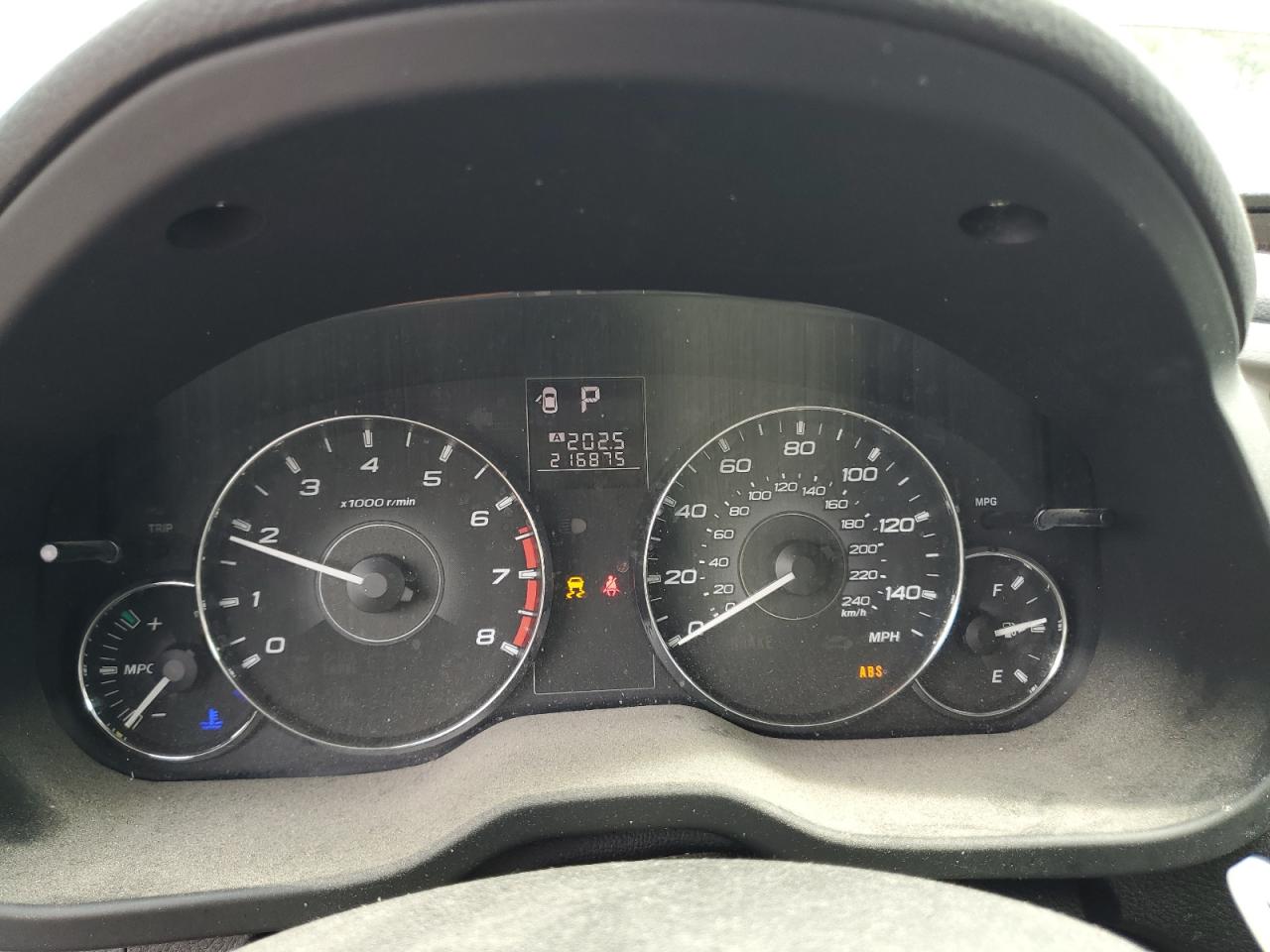 4S4BRBKC8C3206733 2012 Subaru Outback 2.5I Limited