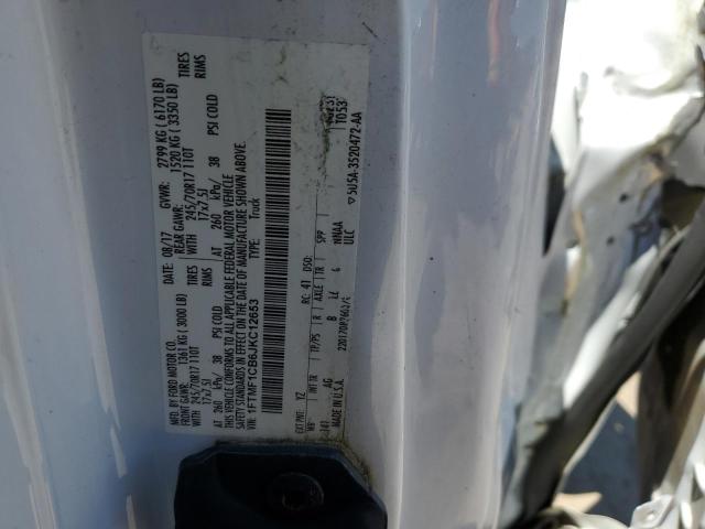 2018 FORD F150 - 1FTMF1CB6JKC12653