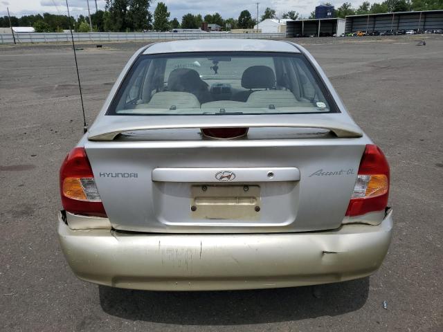 2000 Hyundai Accent Gl VIN: KMHCG45G7YU060945 Lot: 59377674