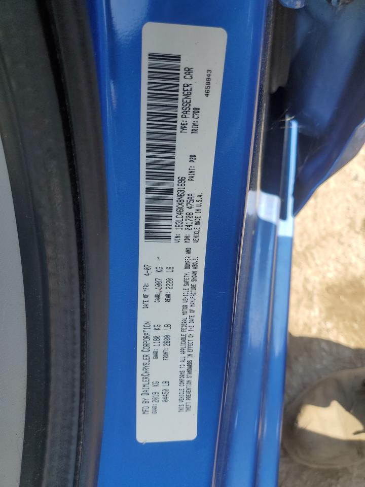 1B3LC46KX8N631696 2008 Dodge Avenger Se