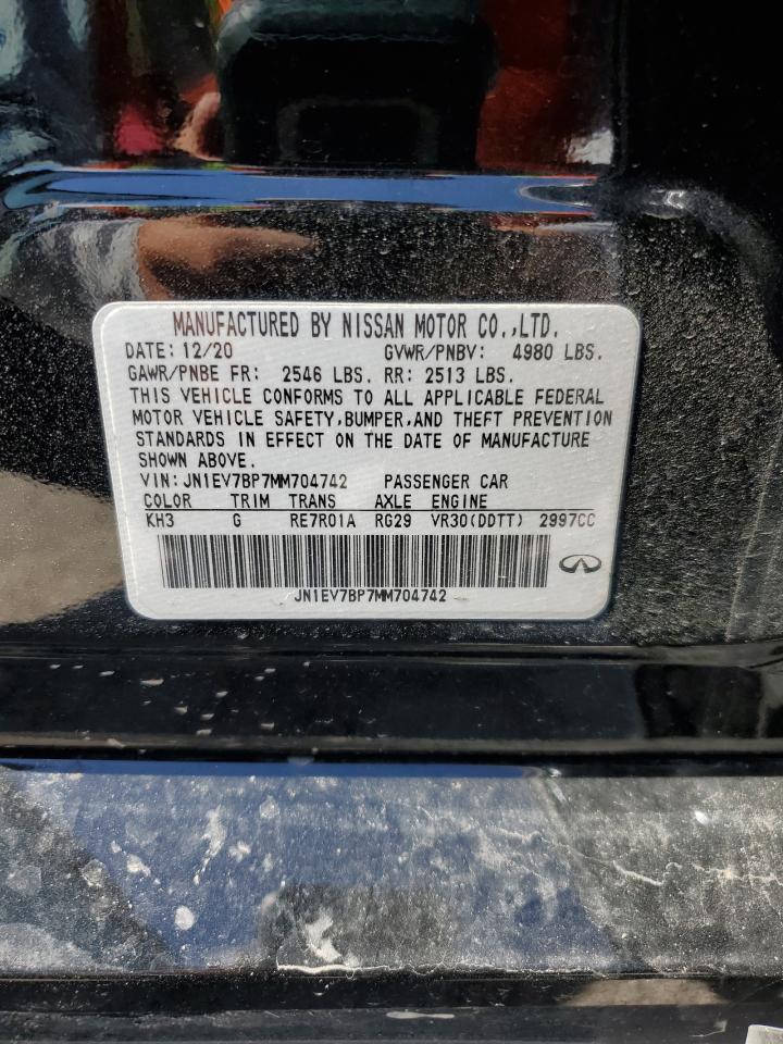 JN1EV7BP7MM704742 2021 Infiniti Q50 Luxe