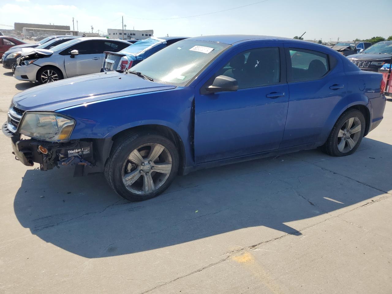 2013 Dodge Avenger Se vin: 1C3CDZAB5DN614125