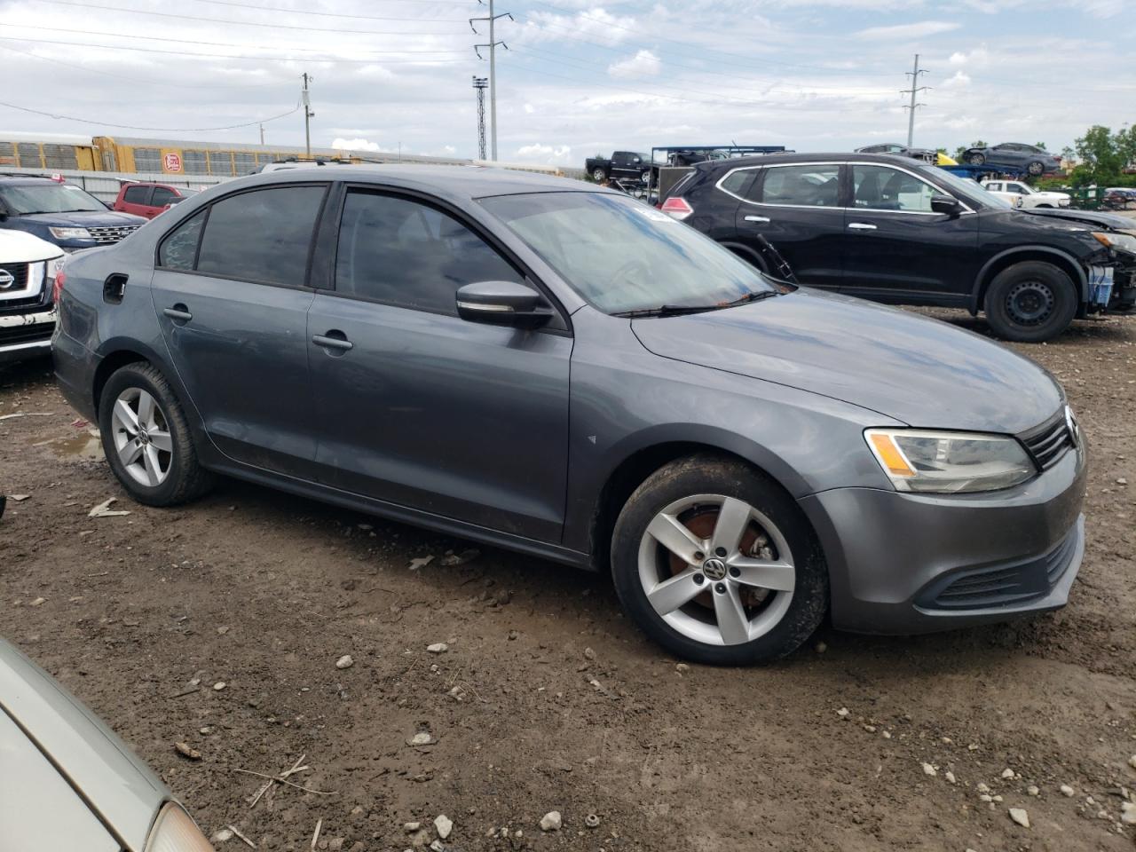 2012 Volkswagen Jetta Tdi vin: 3VWLL7AJ9CM078537