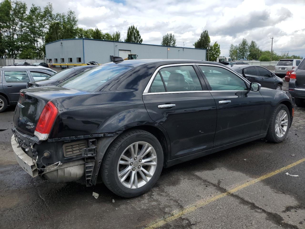 CHRYSLER 300C 2017 black  flexible fuel 2C3CCAEG7HH591178 photo #4