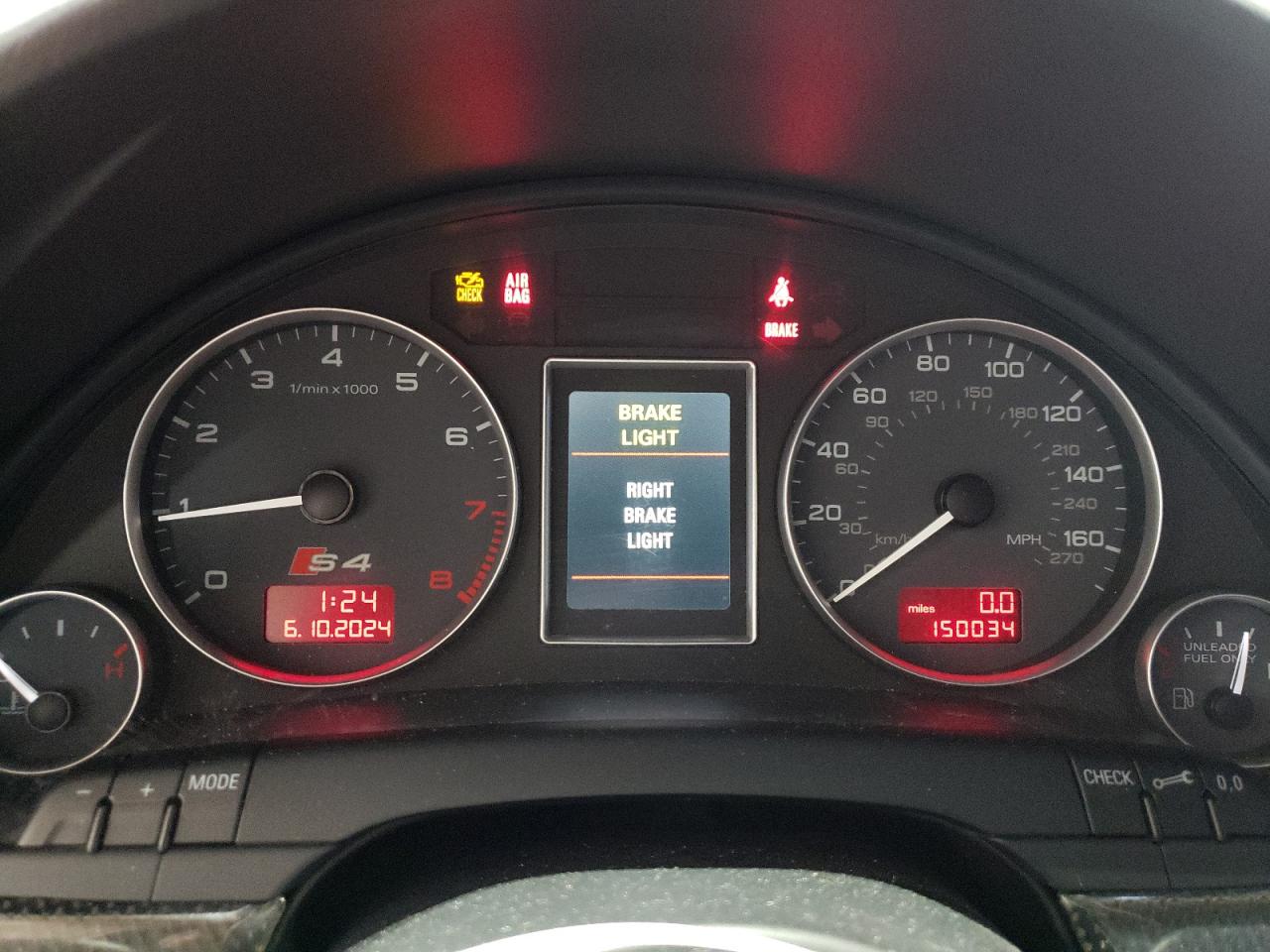 WAUGL78E47A069144 2007 Audi New S4 Quattro