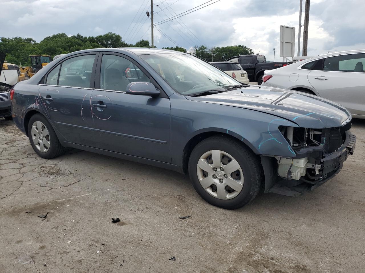 Lot #2723416724 2009 HYUNDAI SONATA GLS