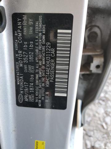 KMHCT4AEXHU311229 2017 HYUNDAI ACCENT - Image 12