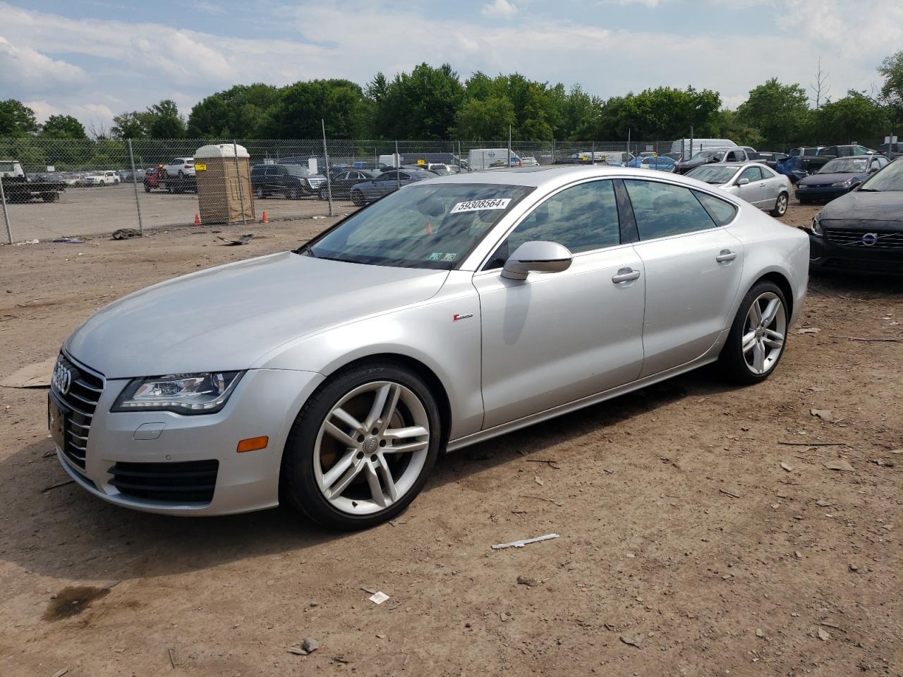 2014 Audi A7 Premium Plus vin: WAUWGBFC6EN144338