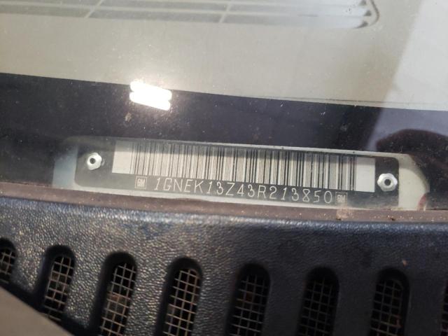 2003 Chevrolet Tahoe K1500 VIN: 1GNEK13Z43R213850 Lot: 60998424