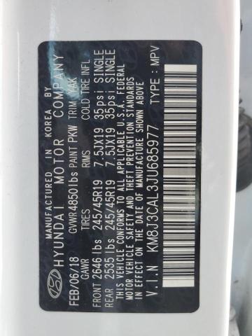 2018 HYUNDAI TUCSON SPO - KM8J3CAL3JU685977