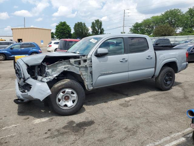 TOYOTA TACOMA DOU 2021 silver  gas 3TYAX5GN0MT011991 photo #1