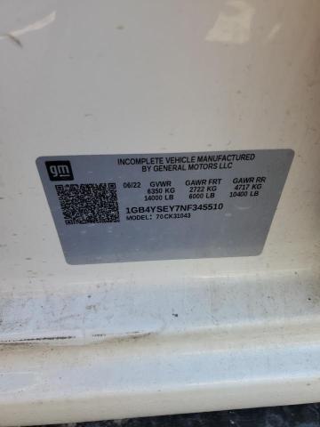 2022 Chevrolet Silverado K3500 VIN: 1GB4YSEY7NF345510 Lot: 56043594
