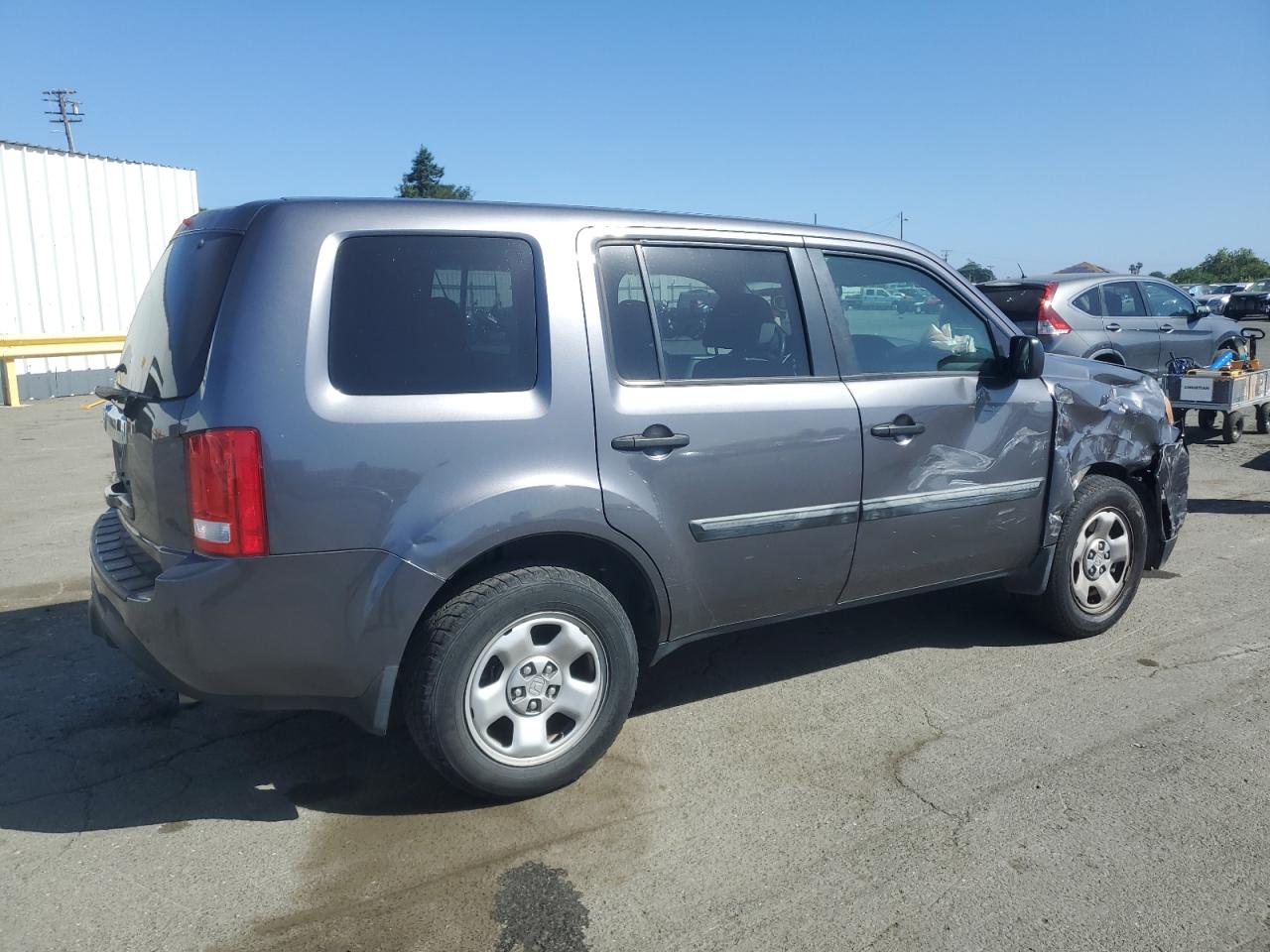 5FNYF3H22FB009026 2015 Honda Pilot Lx