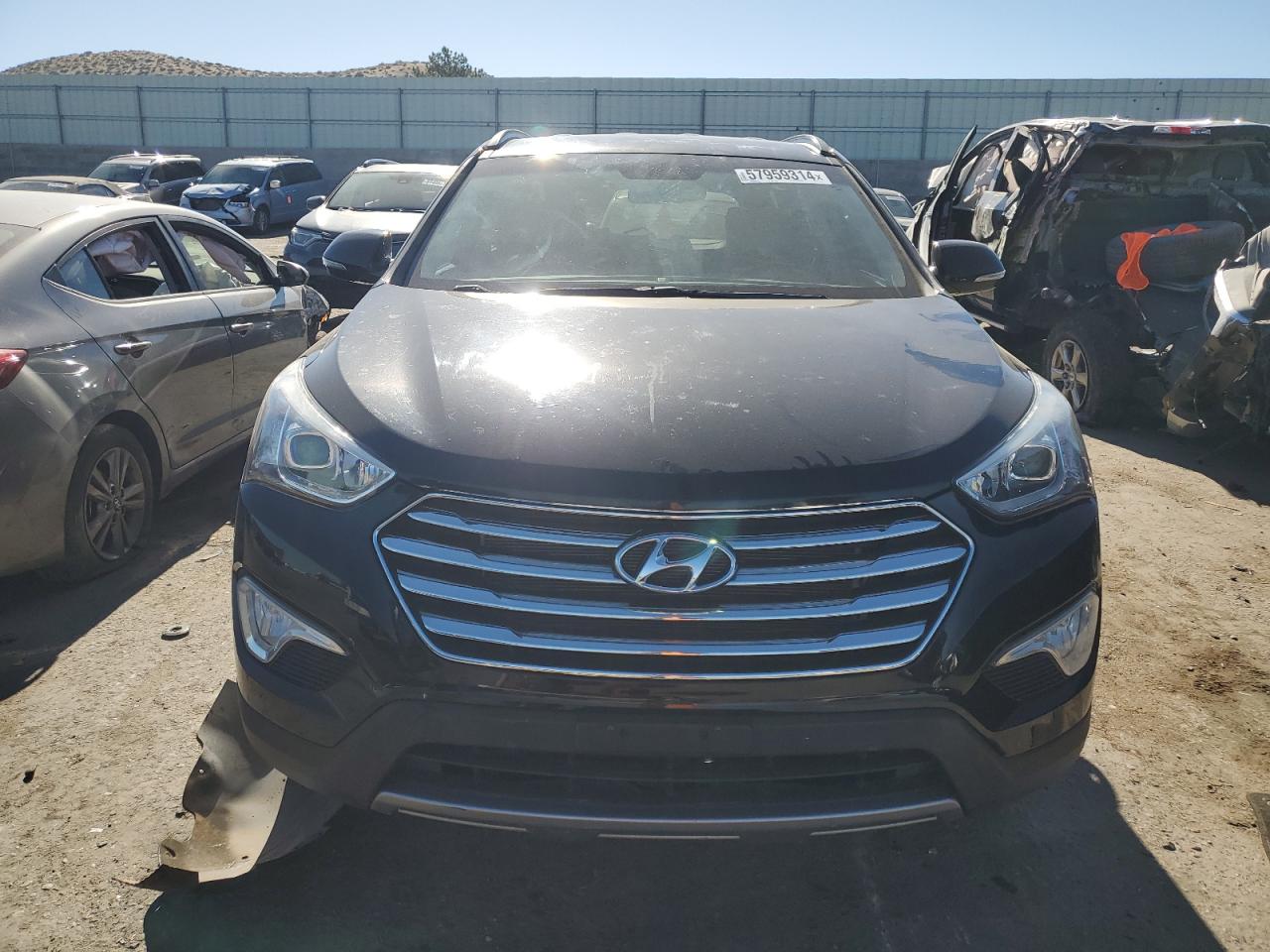 2014 Hyundai Santa Fe Gls vin: KM8SN4HF7EU063571