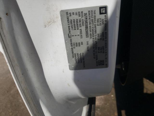 2011 GMC Sierra K1500 Sle VIN: 3GTP2VE38BG366523 Lot: 60028394