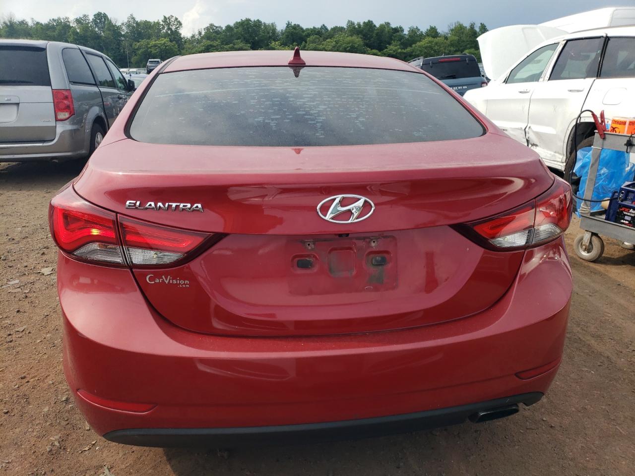 KMHDH4AH1EU122657 2014 Hyundai Elantra Se