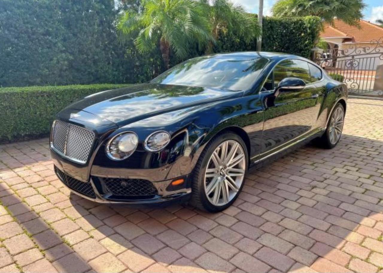 2014 Bentley Continental Gt Speed vin: WBS8M9G59J5K98628