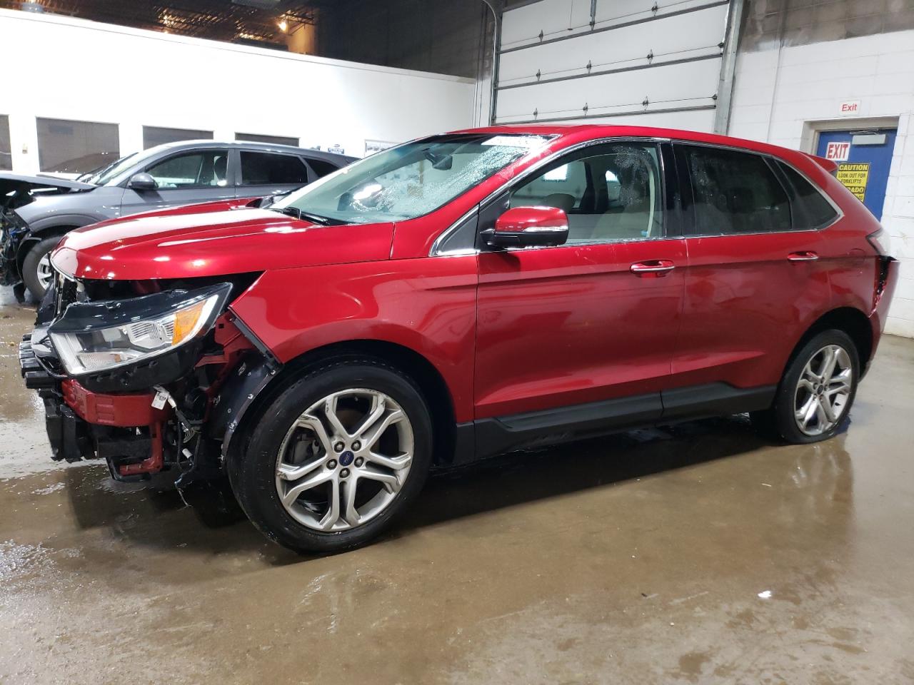 2017 Ford Edge Titanium vin: 2FMPK3K94HBB17494