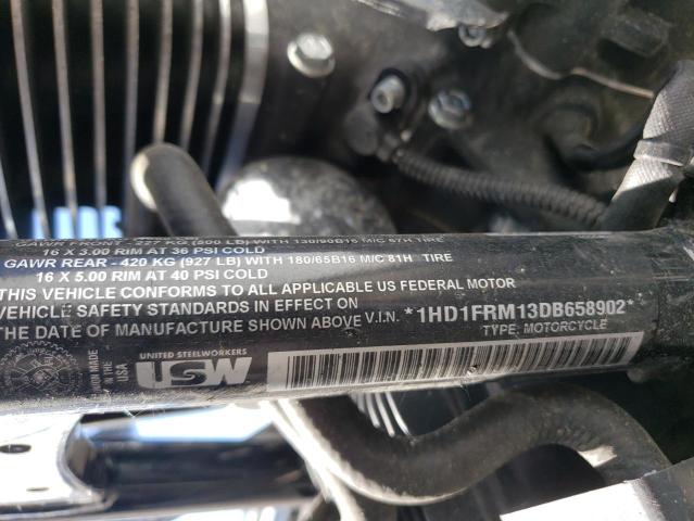 2013 HARLEY-DAVIDSON FLHRC ROAD 1HD1FRM13DB658902