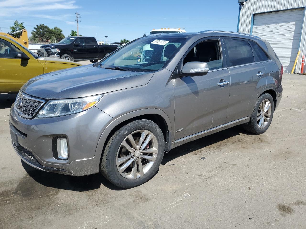 2014 Kia Sorento Sx vin: 5XYKWDA70EG483727